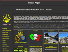 Tablet Screenshot of guenter-pilger.de